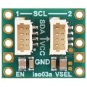 ISO1640 - Bidirectional I2C isolator with isolated power supply - JST SH 4 pin - 5V/3.3V, 200mA - Pololu 5393
