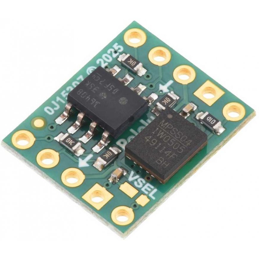 ISO1640 - Dvikryptis I2C izoliatorius su izoliuotu maitinimo šaltiniu - JST SH 4 kontaktų - 5V/3.3V, 200mA - Pololu 5393 – 4