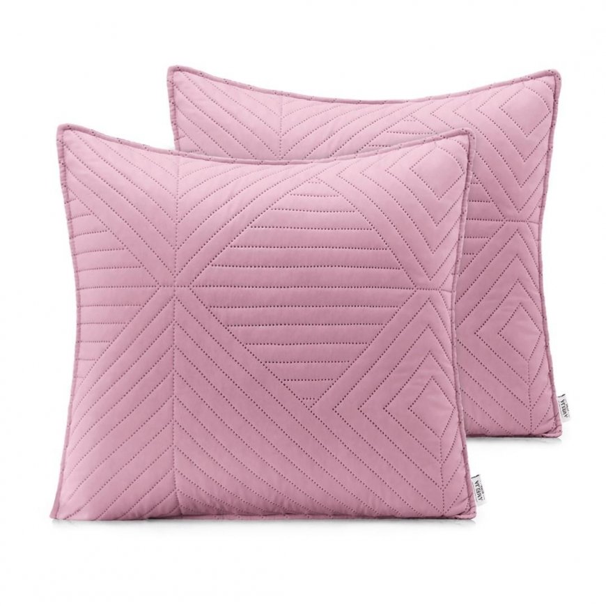 AmeliaHome CUS/AH/SOFTA/MAIGĀ ROZĀ + PĒRLA SUDRABA/45X45*2 – 2