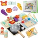 Tooky Toys TOOKY TOY puinen keittiö tarvikkeineen - pienen kokin setti Tooky Toys TOOKY TOY puinen keittiö tarvikkeineen - pienen kokin setti