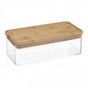 5five Simply Smart Bamboo ESKE birių produktų konteineris, išilginis su bambukiniu dangteliu, 1L 5five Simply Smart Bamboo ESKE birių produktų konteineris, išilginis su bambukiniu dangteliu, 1L