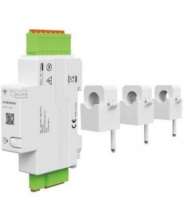 BITUO Išmanus energijos matuoklis, 3P+N, 120A, DIN, Tuya, Wi-Fi