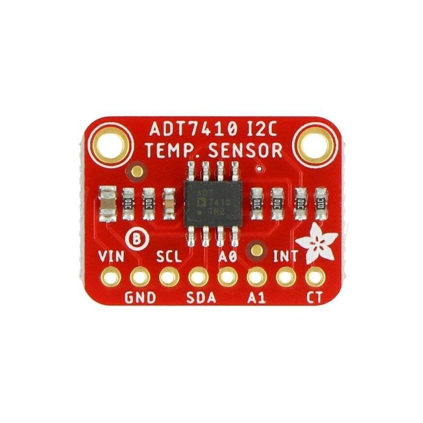 ADT7410, high precision I2C temperature sensor with interrupt, Adafruit 4089 – 3