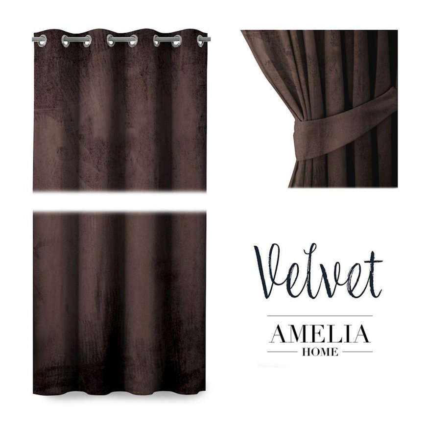 AmeliaHome KARD/AH/SAMET/EYELETS/TUMED/PUNANE/140X245/1TK – 5