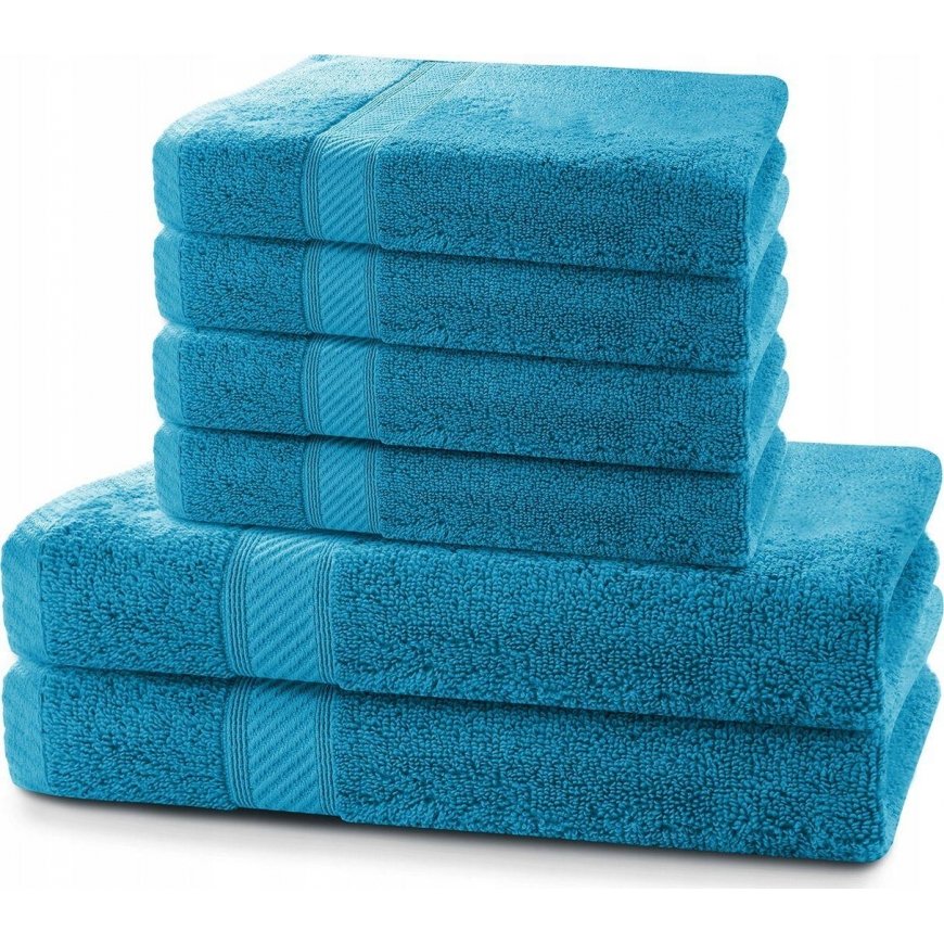DecoKing Towel Set, 70x140 cm (2 pcs), 50x100 cm (4 pcs)