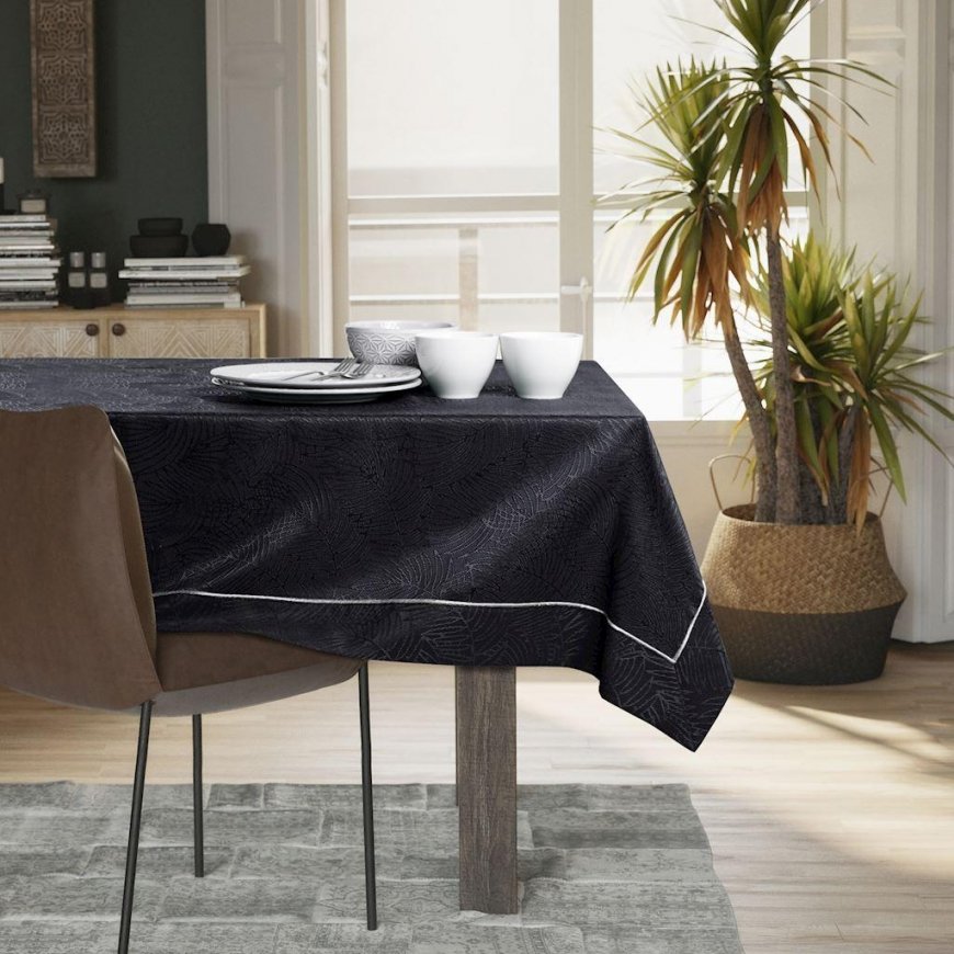 AmeliaHome TCLOTH/AH/GAIA/BRD/PPG/Juodas/120X260 – 3