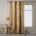 Ночная штора с кольцами AmeliaHome VELVET 140X270 см, 1 шт., цвет: горчица
