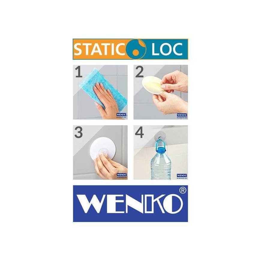 Vannas grozs OSIMO, Static-Loc - konteiners, WENKO – 3