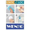 Vannas grozs OSIMO, Static-Loc - konteiners, WENKO Vannas grozs OSIMO, Static-Loc - konteiners, WENKO