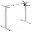 ErgoWork Compact electric desk frame, white ErgoWork Compact electric desk frame, white