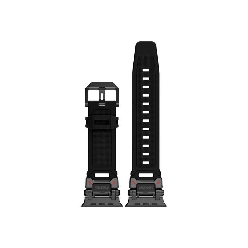 Skinarma käevõru Titon Apple Watch Ultra 49mm musta värvi – 2