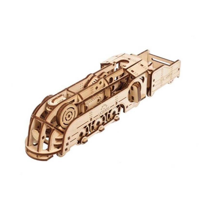 Wooden Constructor UGEARS Mini Locomotive – 4