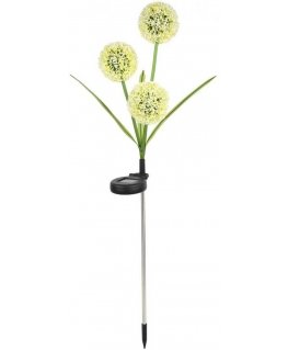 Saska Garden SAULĖS LEMPAS DANDELION 48 LED 78CM