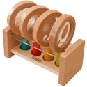 MASTERKIDZ wooden magnifying glass set with container