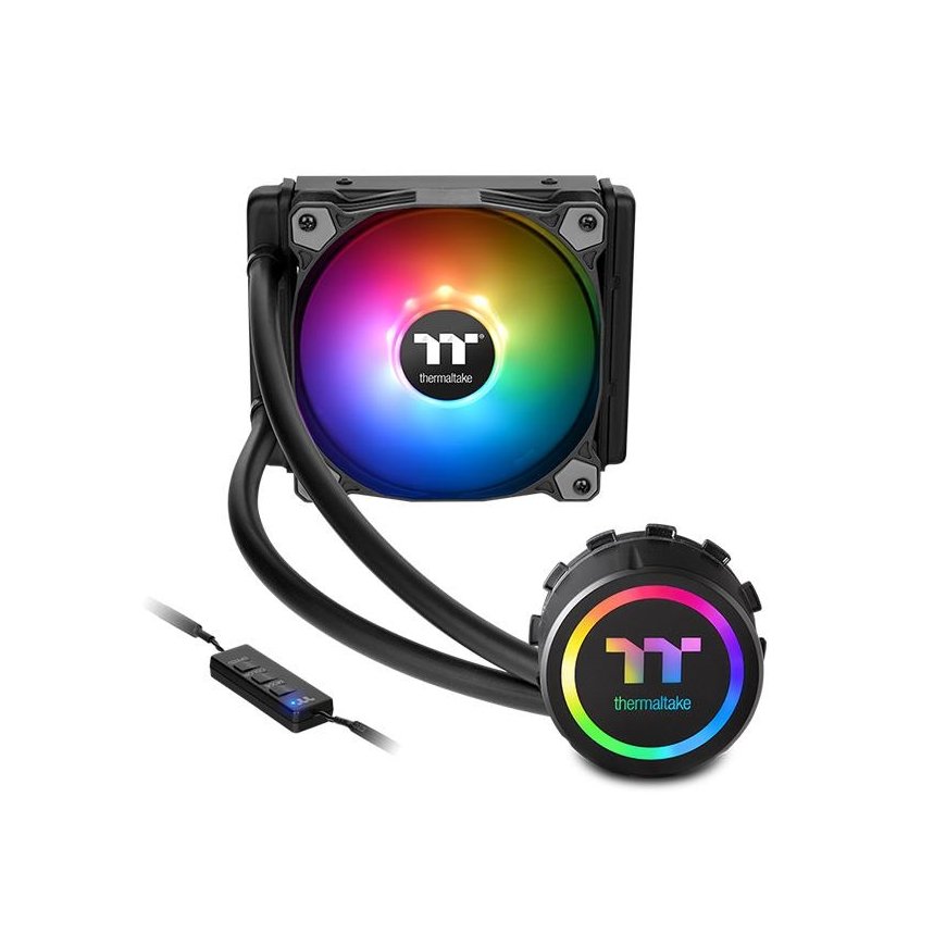 Thermaltake Water 3.0 120 ARGB Sync Procesors Universāls šķidruma dzesētājs Melns