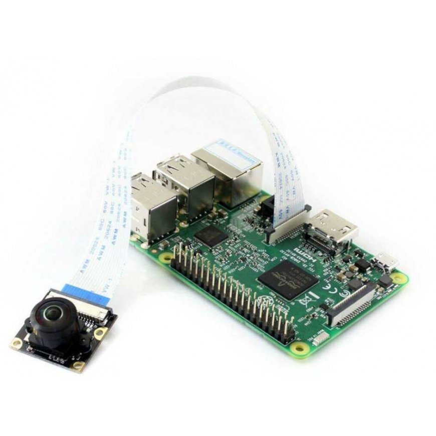 HD G camera OV5647 5Mpx, wide angle, designed for Raspberry Pi, Waveshare 14037