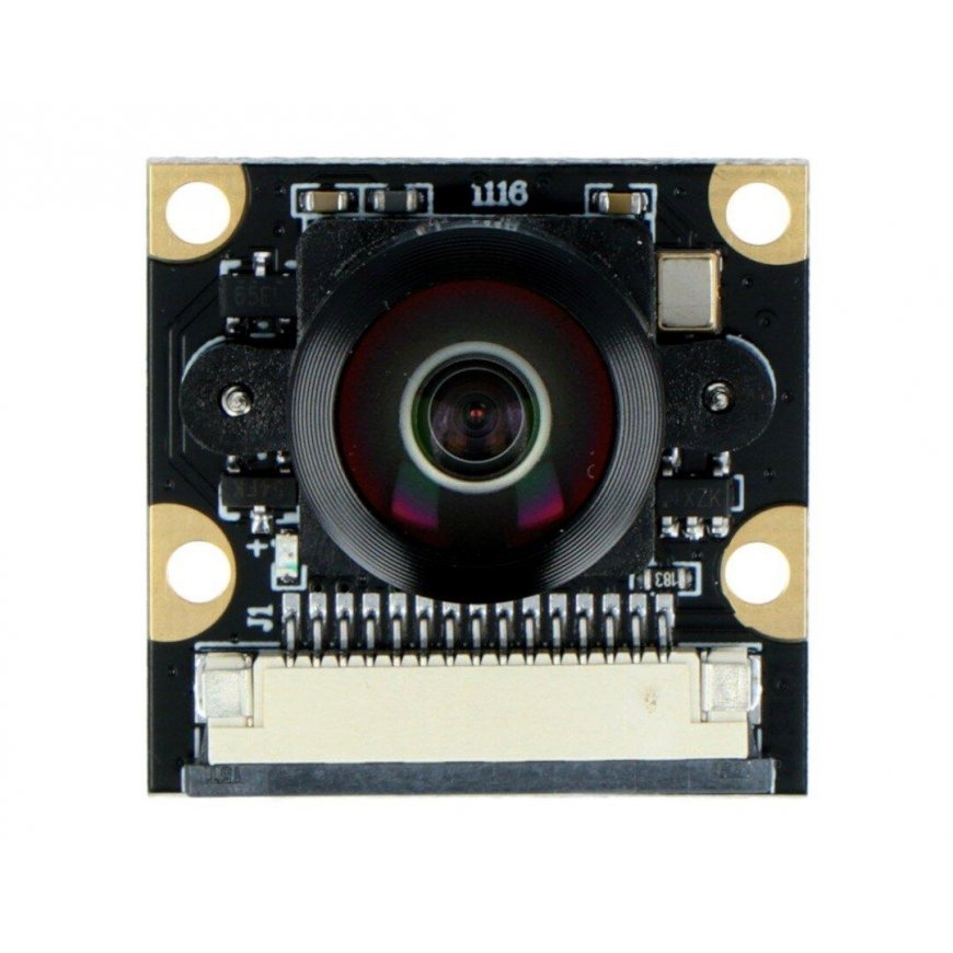 HD G camera OV5647 5Mpx, wide angle, designed for Raspberry Pi, Waveshare 14037 – 4