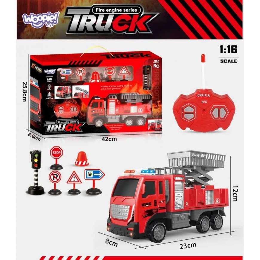 WOOPIE remote control fire truck lift – 2