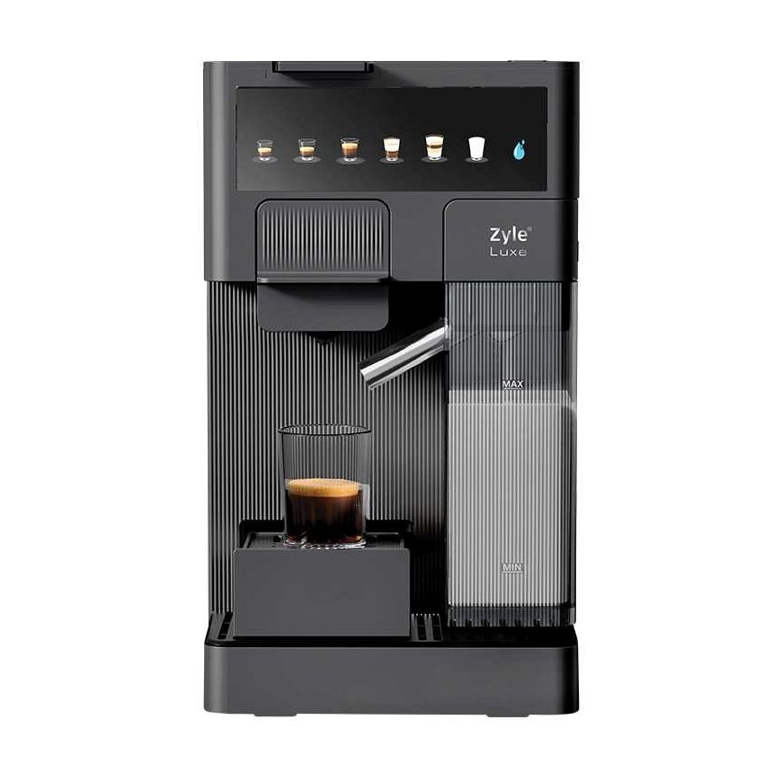 Kapsulu kafijas aparāts Zyle Luxe 3 in 1, ZY675B, melns, 1350 W – 2