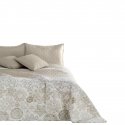 Reversible bedspread DecoKing ALHAMBRA 260x280 cm, white/sand color Reversible bedspread DecoKing ALHAMBRA 260x280 cm, white/sand color
