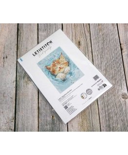 Letistitch Cross Stitch Kit "Jumping Game Time" 18x24 cm SLETIL9931