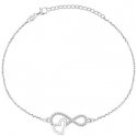 Brilio Silver Brilio Silver Charming silver bracelet with zirconia BRC43W Brilio Silver Brilio Silver Charming silver bracelet with zirconia BRC43W