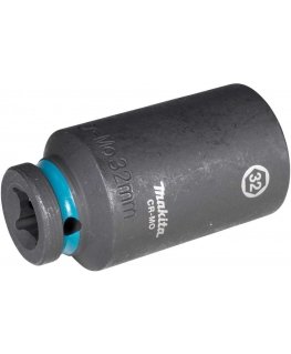 Makita E-16558 Iskuvääntöpään 32-81,5MM 1/2" Musta