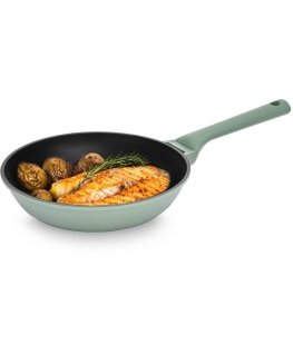 Keptuvė su Qualum Basic Fern danga 24 cm AMBITION