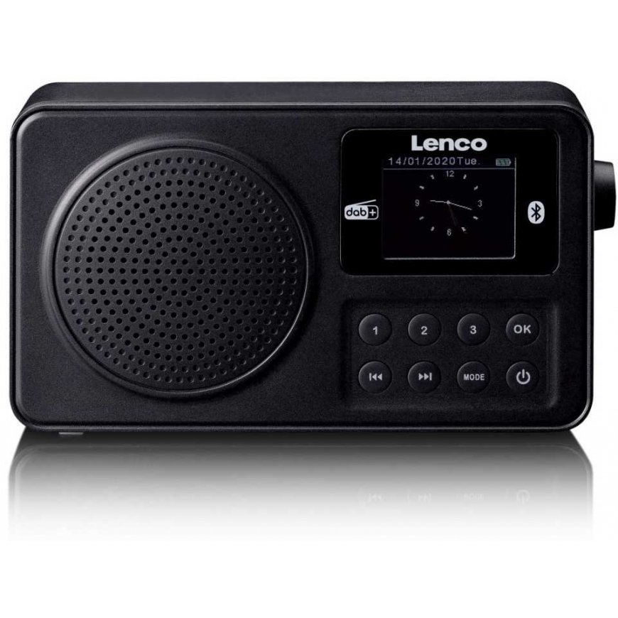 Lenco PDR-033BK - DAB+/FM radiouztvērējs