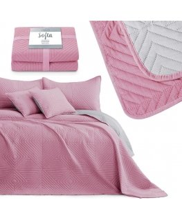 AmeliaHome LOVAS / AH / SOFTA / PALERPINK + PEARLSILVER / 170 x 270