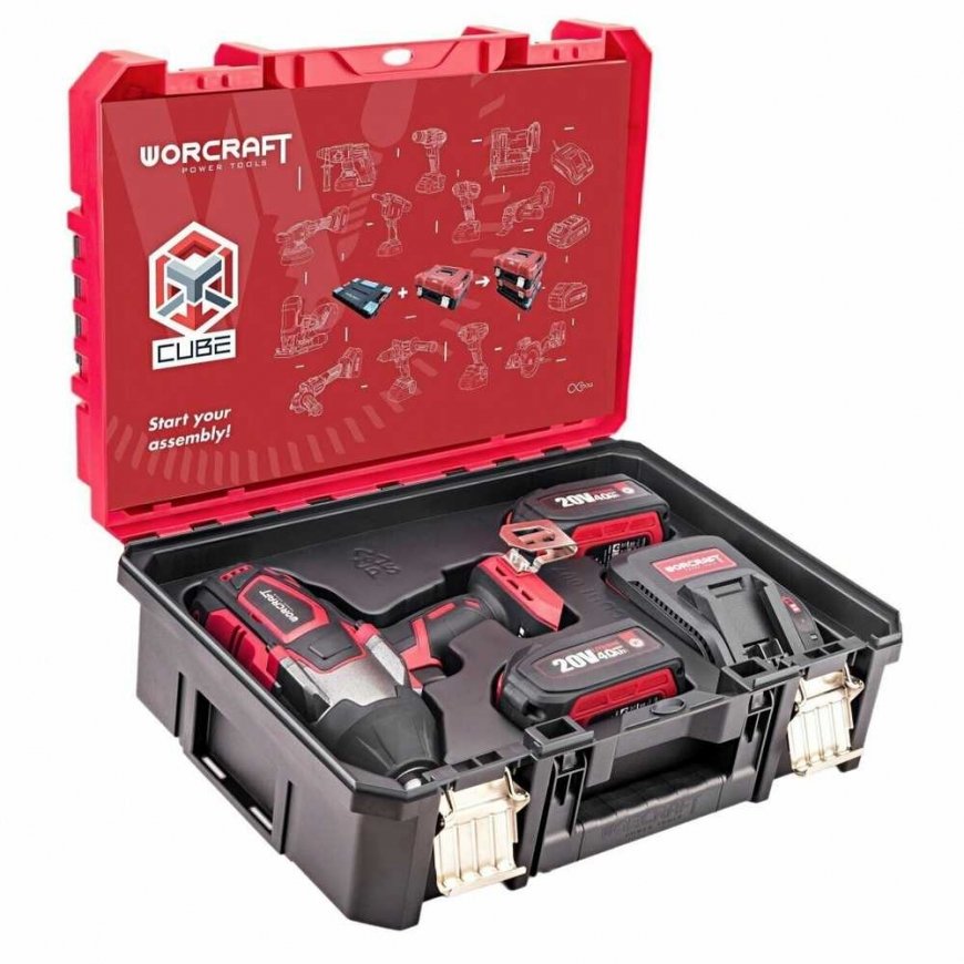 Akumuliatoriline löökvõti Worcraft 3/4'' 1800Nm 20V LI-ION (XCUBE kast) – 4