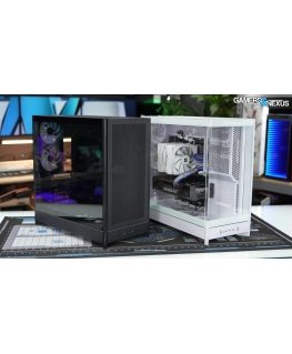 Montech HS01 PRO PC case, Midi-Tower, ATX, aRGB, Tempered Glass - black