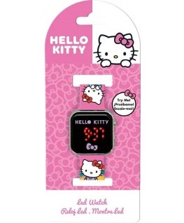 Часы Kids Euroswan Испания *****Цифровые часы LED Hello Kitty 91608