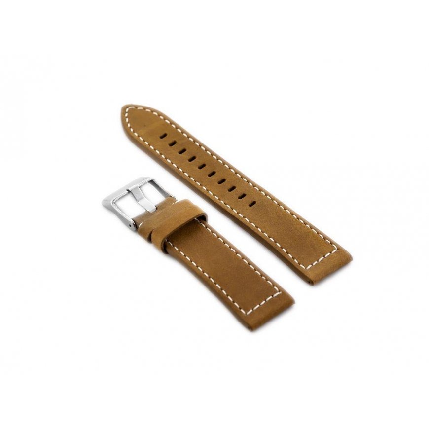 Pacific W25 nahast kellarihm - kaamel/valge - 24mm – 2