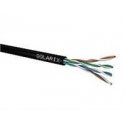 Montimise kaabel Solarix väli UTP, Cat5E, kaabel, PE, kast 100m SXKD-5E-UTP-PE Montimise kaabel Solarix väli UTP, Cat5E, kaabel, PE, kast 100m SXKD-5E-UTP-PE