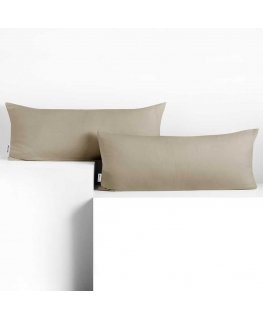 Dekoratīvs spilvendrāna GINTARO krāsā, cappuccino stila klasiskā auduma veids - tekstila džersijs 40x120 DecoKing