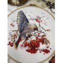 Набор для вышивания крестиком "Waxwing" 19x19,5 см SANS-72 Набор для вышивания крестиком "Waxwing" 19x19,5 см SANS-72