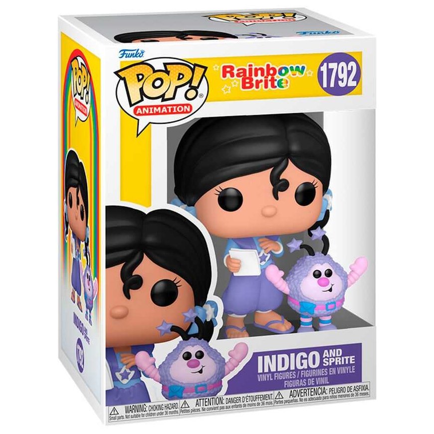 Funko POP -figuuri Rainbow Brite ja Sprite Indigo ja Sprite