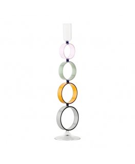 Namų stiliaus kolekcija Žvakidė RITUALI DOMESTICI CERCHIADO 8 x 34,5 cm