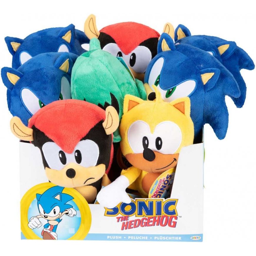 Jakks Pacific Sonic The Hedgehog assorted plush toy 22cm