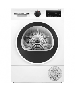 Сушилка Bosch Dryer Machine с тепловым насосом | WQG2450ISN | Класс энергоэффективности A++ | Фронтальная загрузка | 9 кг | ЖК-д