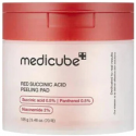 Medicube Red Succinic Acid Peeling Pad - Exfoliating Facial Pads