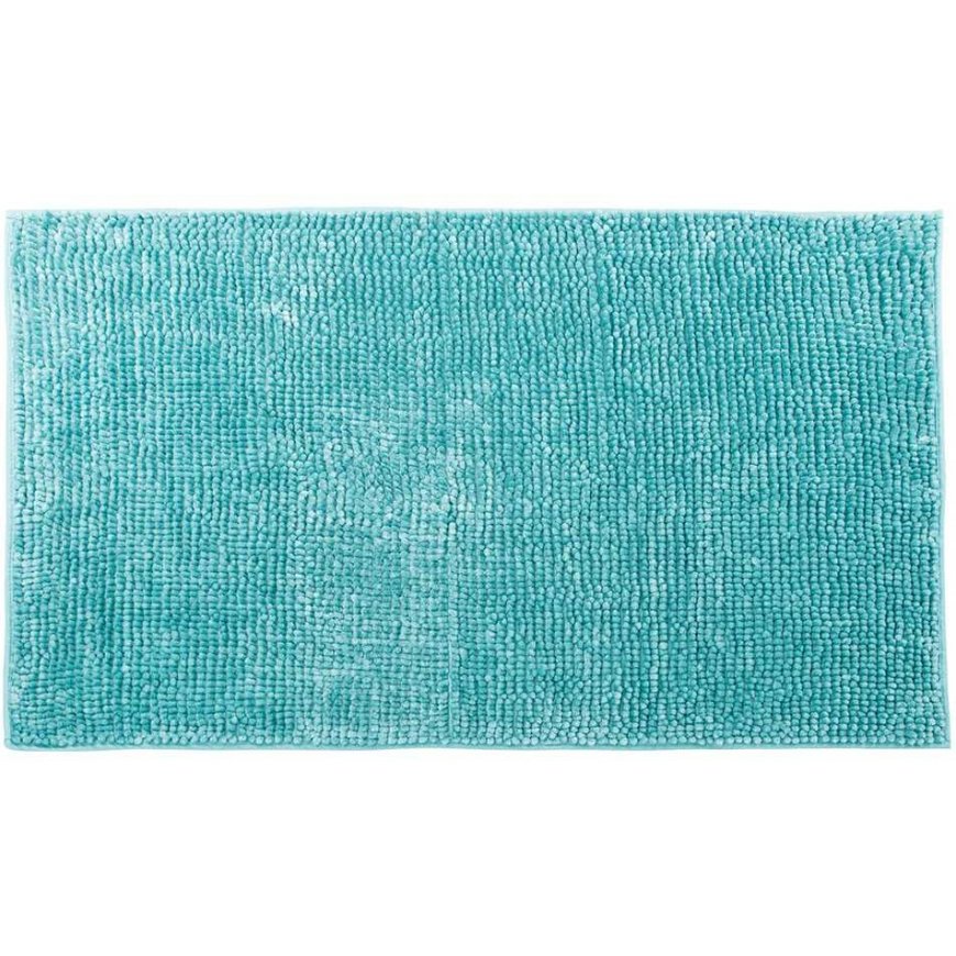 Bathroom mat BATI in blue color, modern theme 50x80+40x50 ameliahome – 3