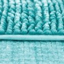 Bathroom mat BATI in blue color, modern theme 50x80+40x50 ameliahome Bathroom mat BATI in blue color, modern theme 50x80+40x50 ameliahome