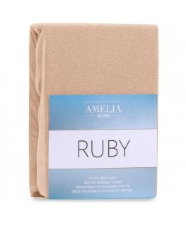 AmeliaHome FITTEDFRO/AH/RUBY/D.BEIGE09/180-200x200+30