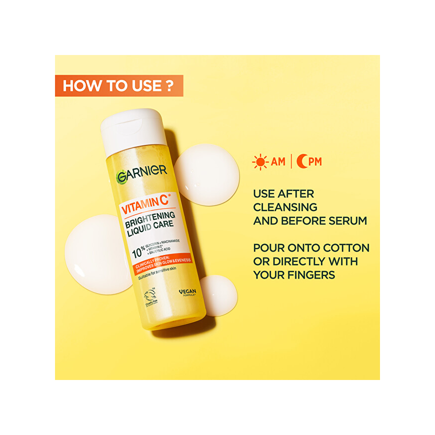 Garnier Vitamin C Brightening Liquid Face Essence – 3