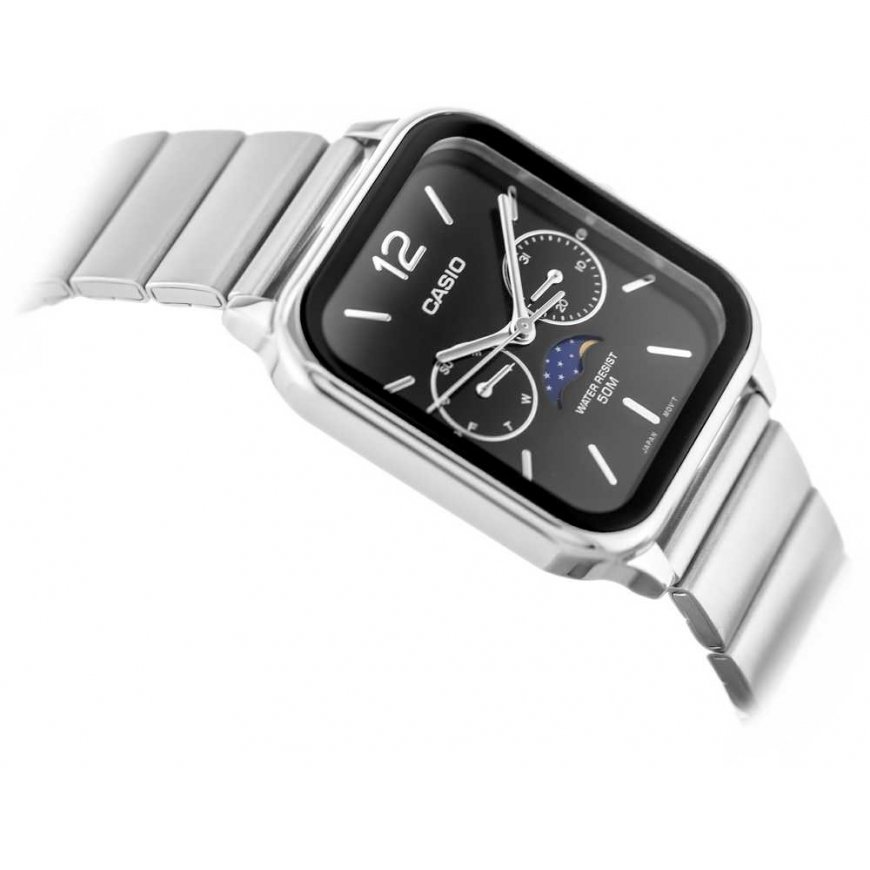 CASIO MTP-M305D-1A VĪRIEŠU PULKSTEŅS + KASTE – 5