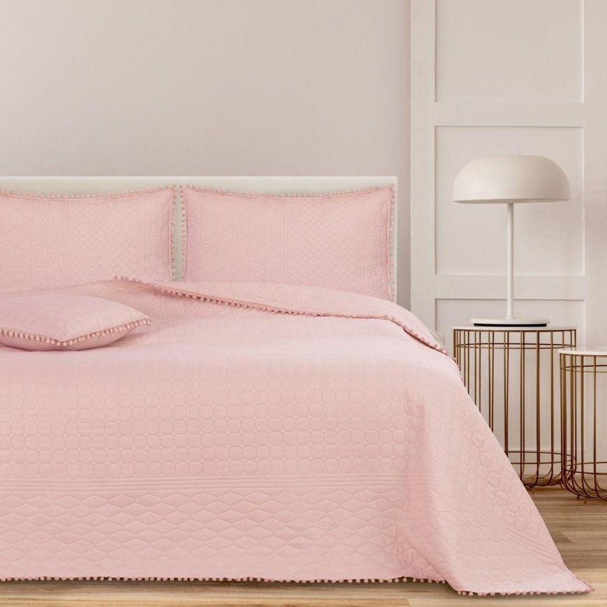 AmeliaHome LOVAS/AH/MEADORE/POWDER Rožinis/170x270 – 3