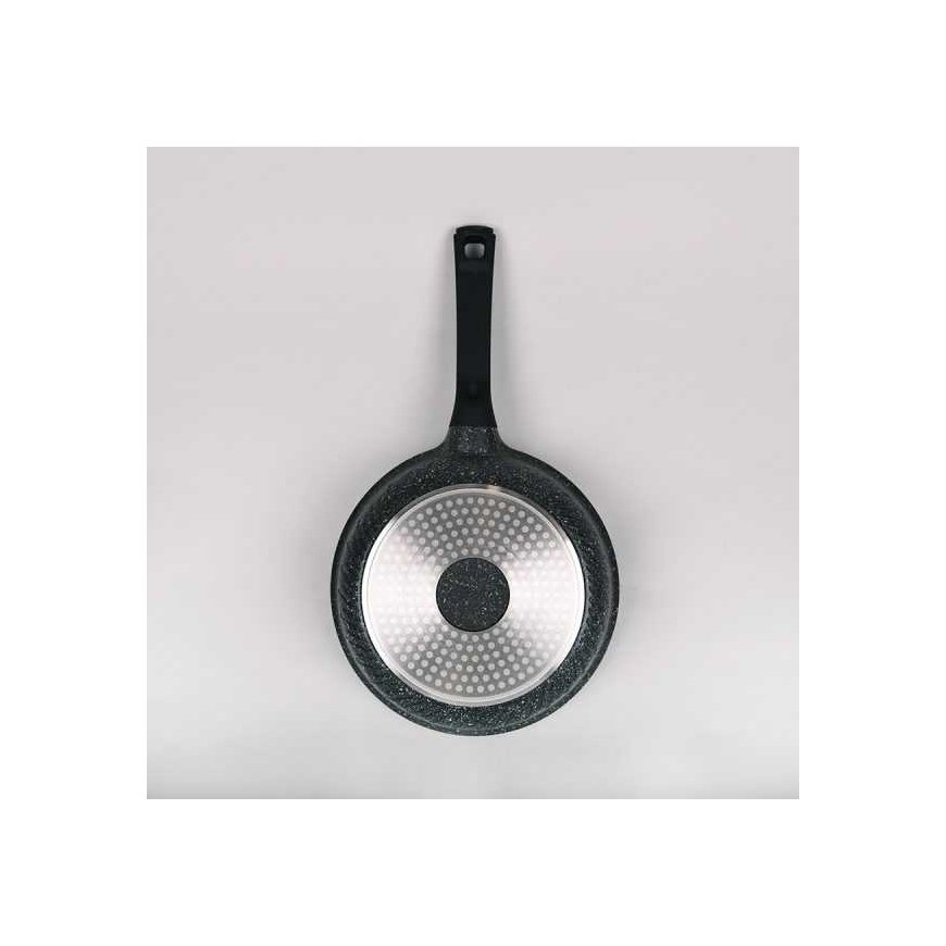 Riposo Maestro MR-1225-24 keptuvė su granitine danga ir dangčiu 24cm – 5