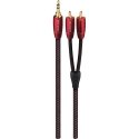 AudioQuest 1m Golden Gate 3.5mm - 2xRCA audiokaapeli musta